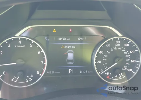 2020 Nissan Murano S Fwd z USA, uszkodzony, nr VIN 5N1AZ2AJ0LN120428